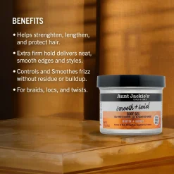 Hot Biotin + Honey Edge Gel Styling Gel|Curly & Coily Styling