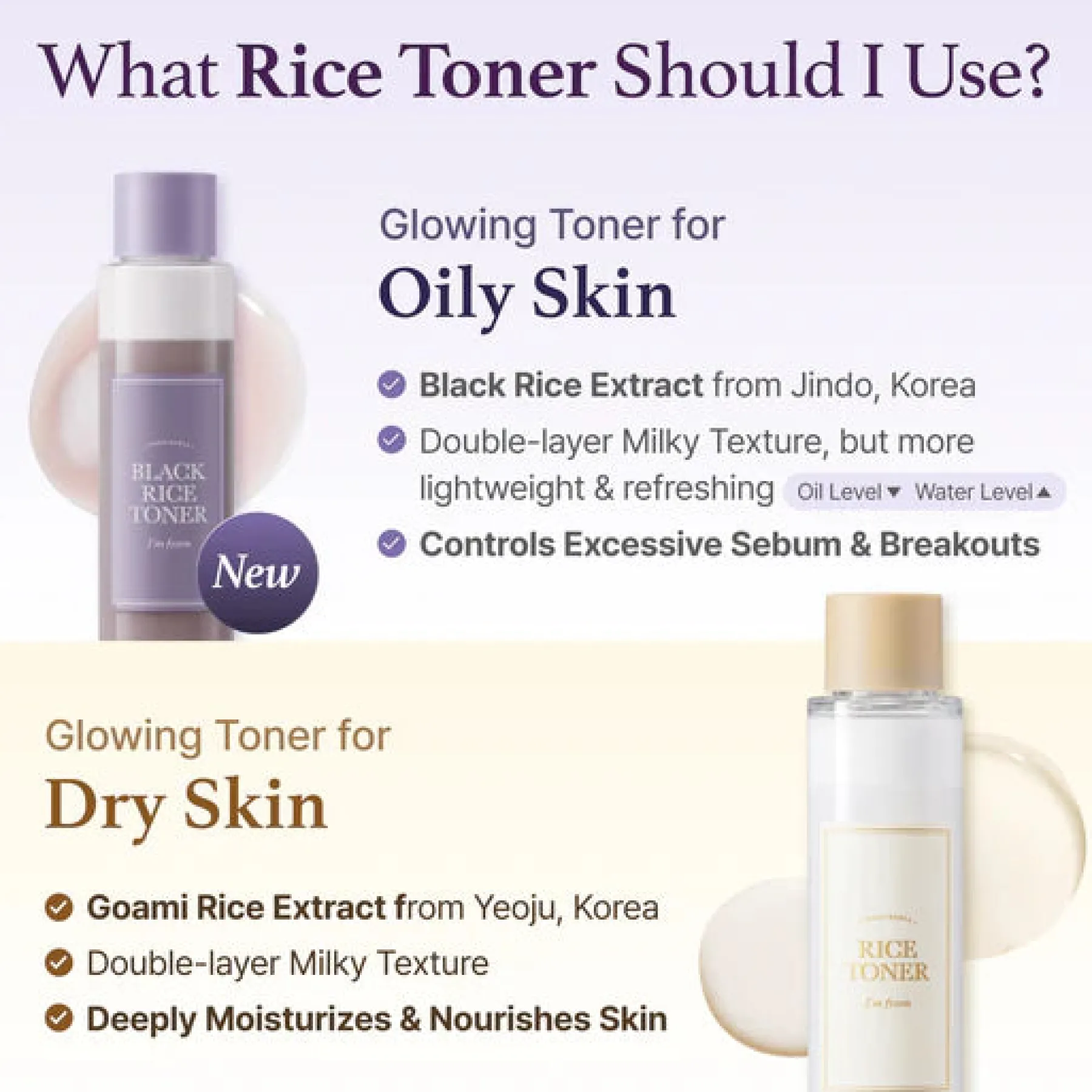 New Black Rice Toner 30 ml. Hauptzutat|Calming Toners