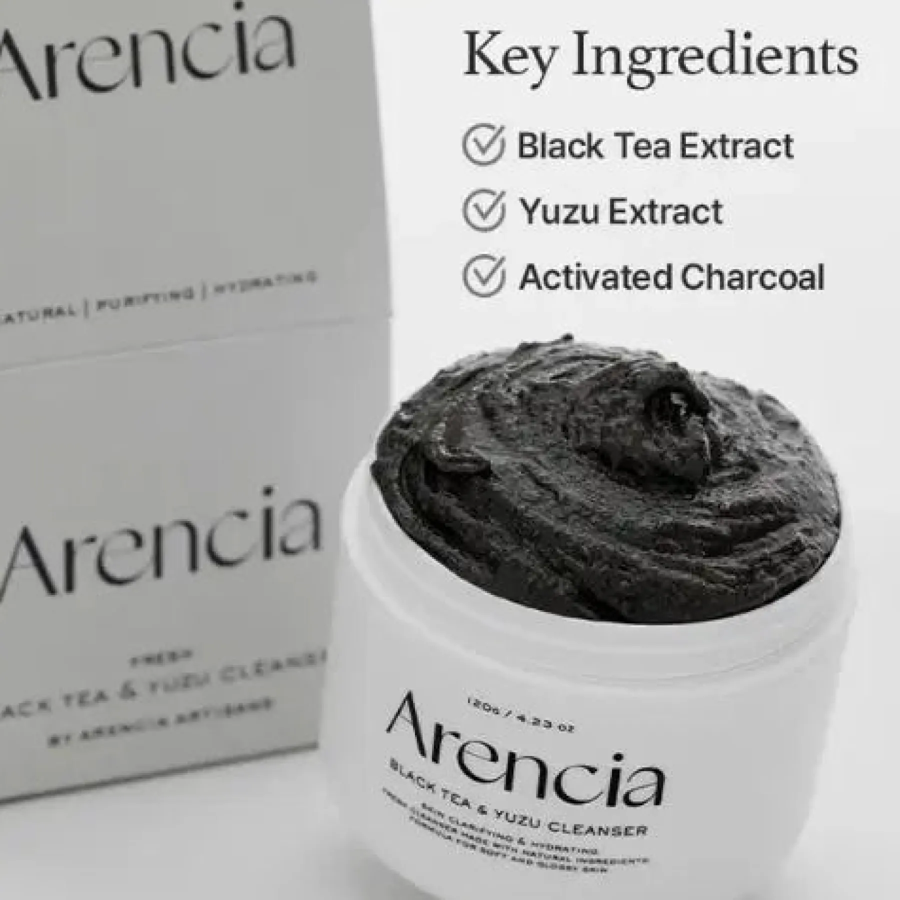 Discount Black Tea Rice Mochi Cleanser Vegan Pflege|Reinigungsmittel
