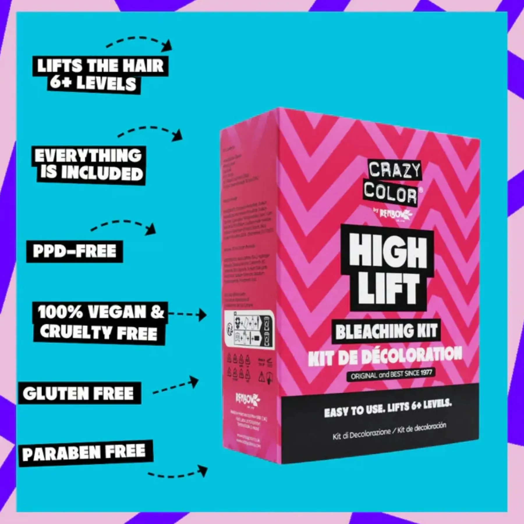 Outlet Bleaching Kit Haarfärbemittel|Vegane Haarpflege