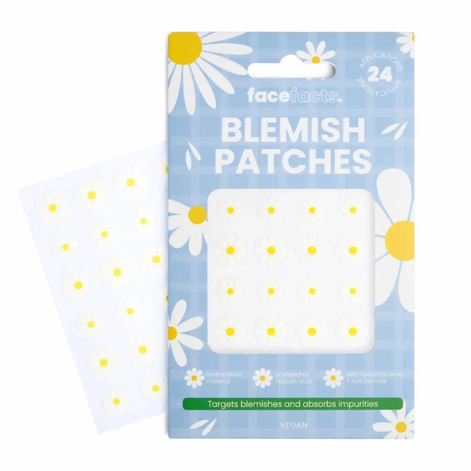 New Blemish Patches Daisies Hauptzutat|Hautprobleme