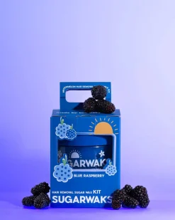 Hot Blue Raspberry Sugar Wax Kit Vegan Pflege|Rasieren & Enthaarung