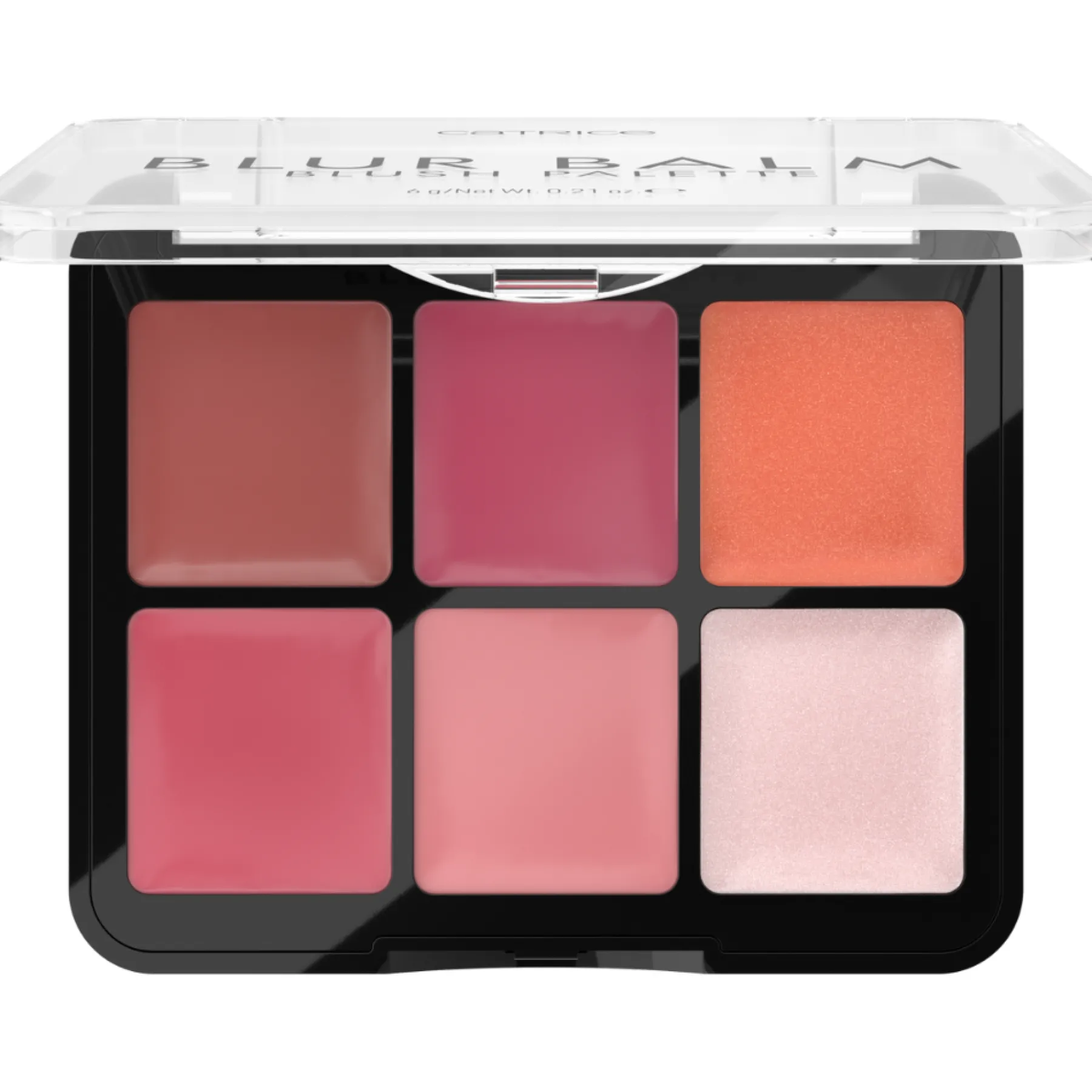 Online Blur Balm Blush Palette 010 Blush Blindness Rouge