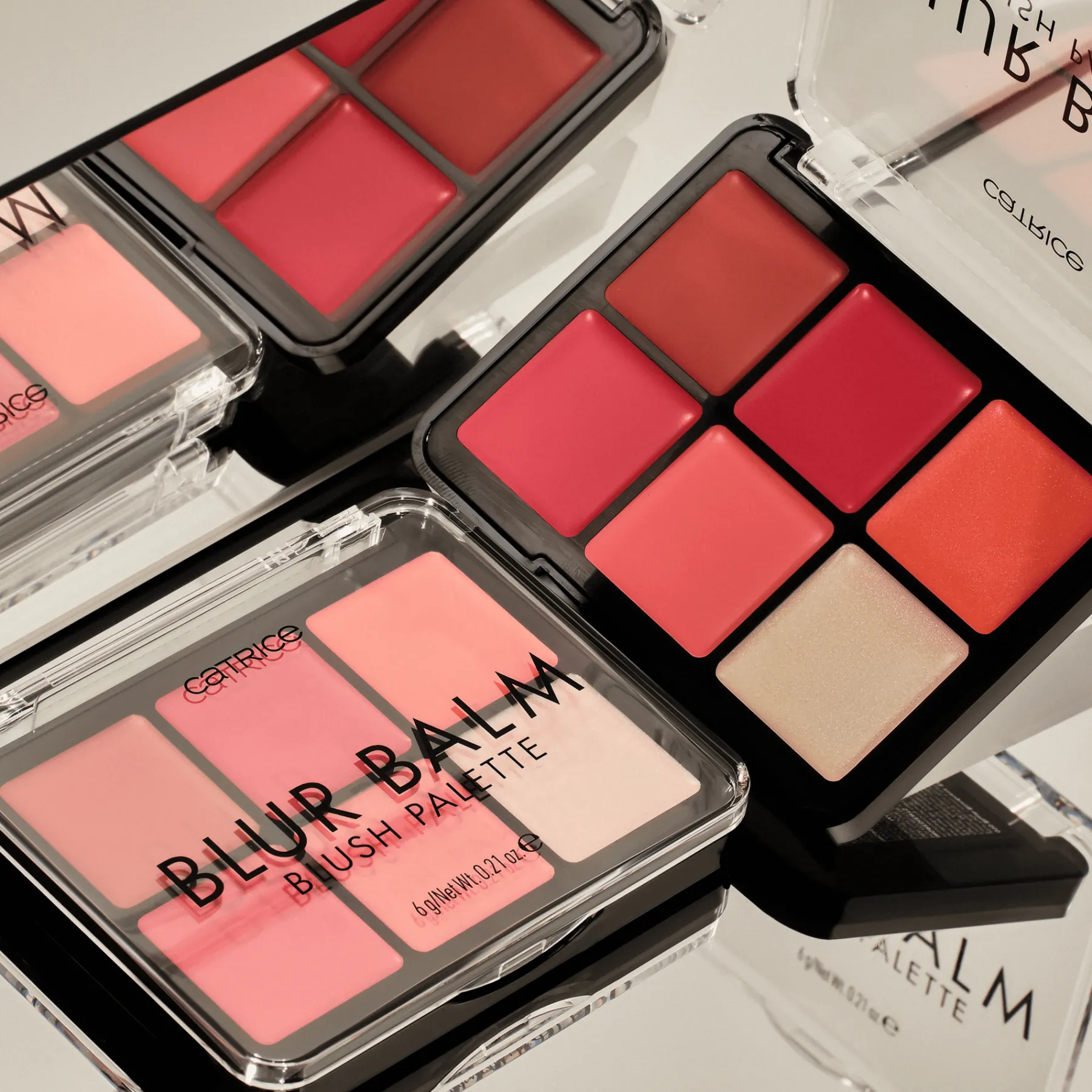 Online Blur Balm Blush Palette 010 Blush Blindness Rouge