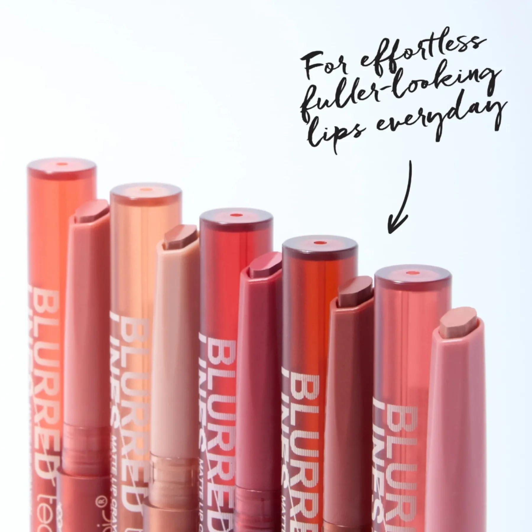Hot Blurred Line Matte Lip Crayon Rose Lippen Konturenstift