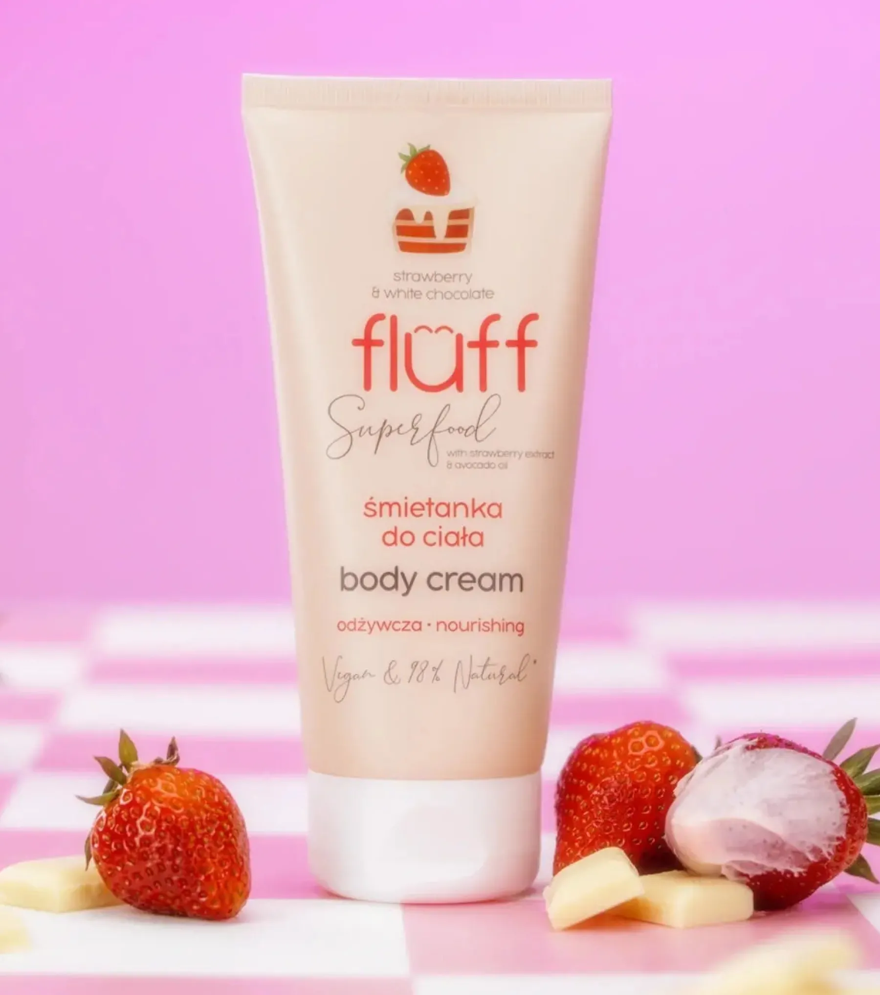Best Body Cream Strawberry And White Chocolate Everything Shower|Körperlotion