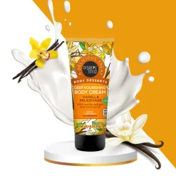 Body Desserts Deep Nourishing Body Cream Vanilla Milkshake Everything Shower|Scent Layering Vanilla