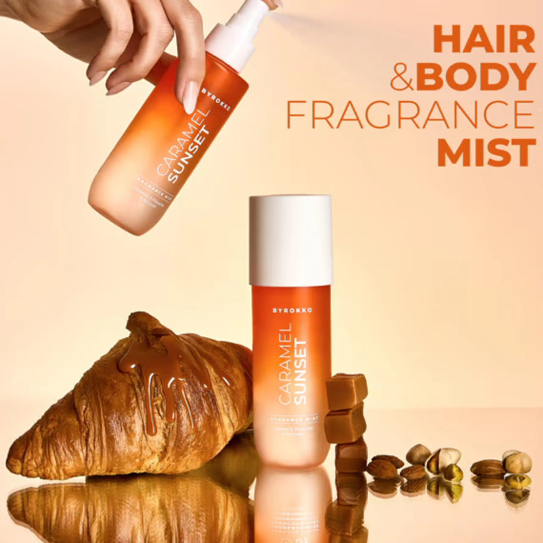 New Body Mist Caramel Sunset Everything Shower|Körpermist