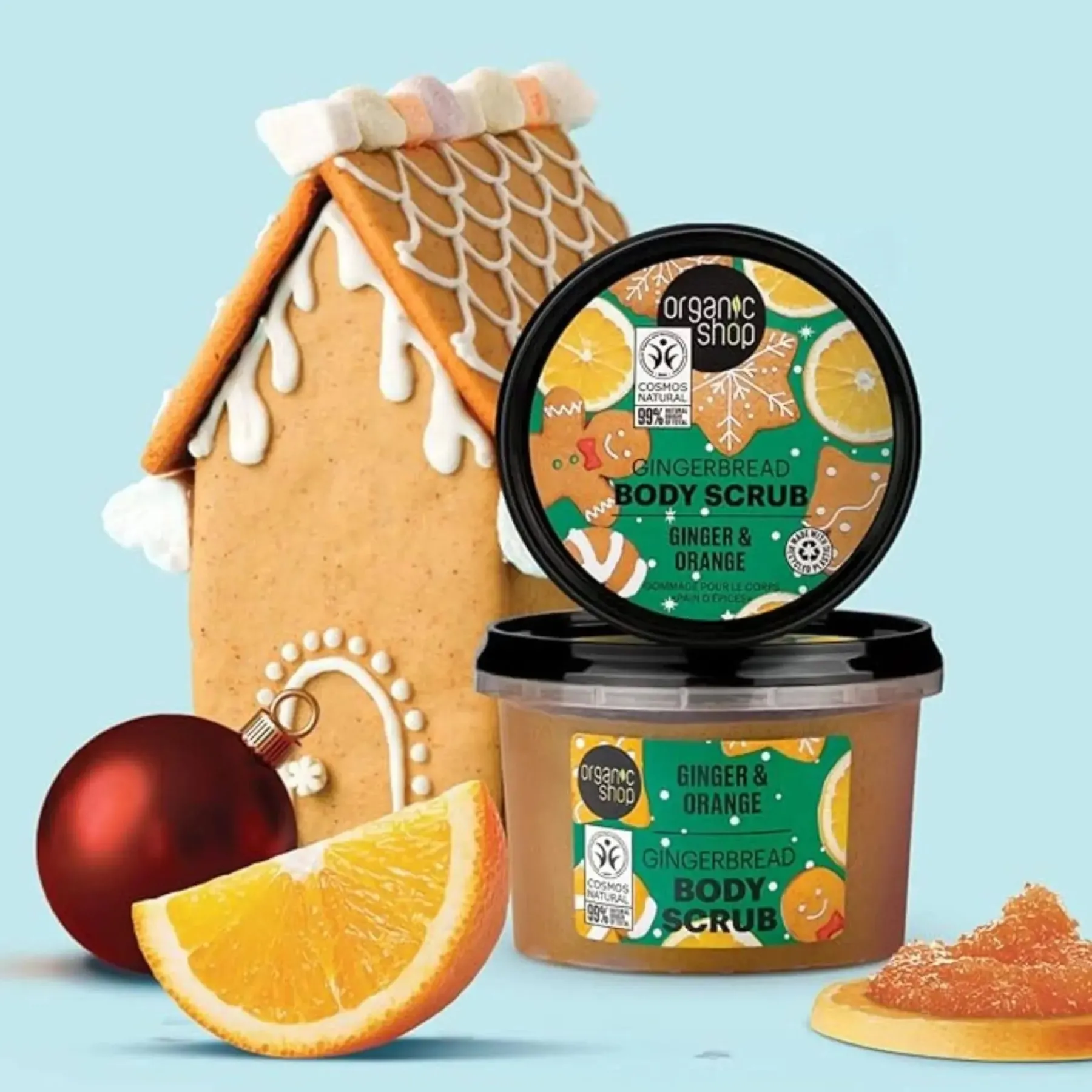 Best Body Scrub Gingerbread Everything Shower|Vegan Pflege