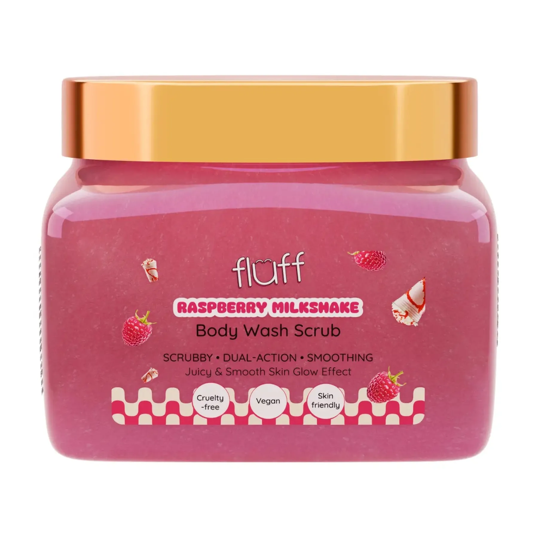 Online Body Scrub Raspberry Milkshake Körperpeelings|Everything Shower