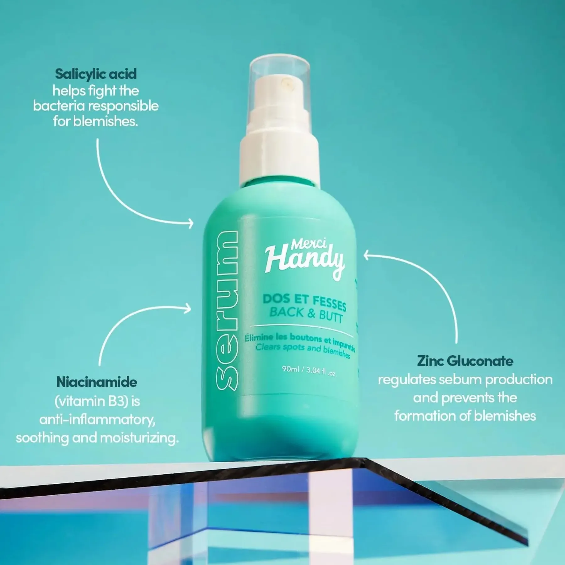 Body Serum Back & Buttocks Everything Shower|Hauptzutat