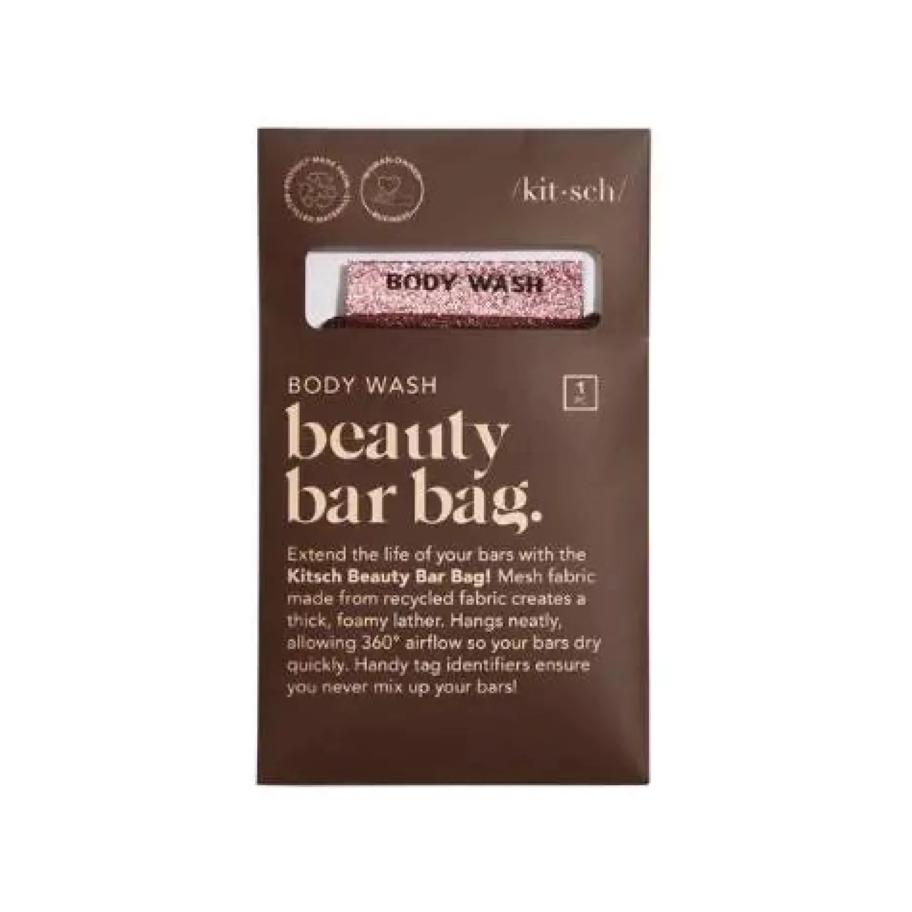Online Body Wash Beauty Bar Bag Chocolate Gesichtsreinigungswerkzeuge