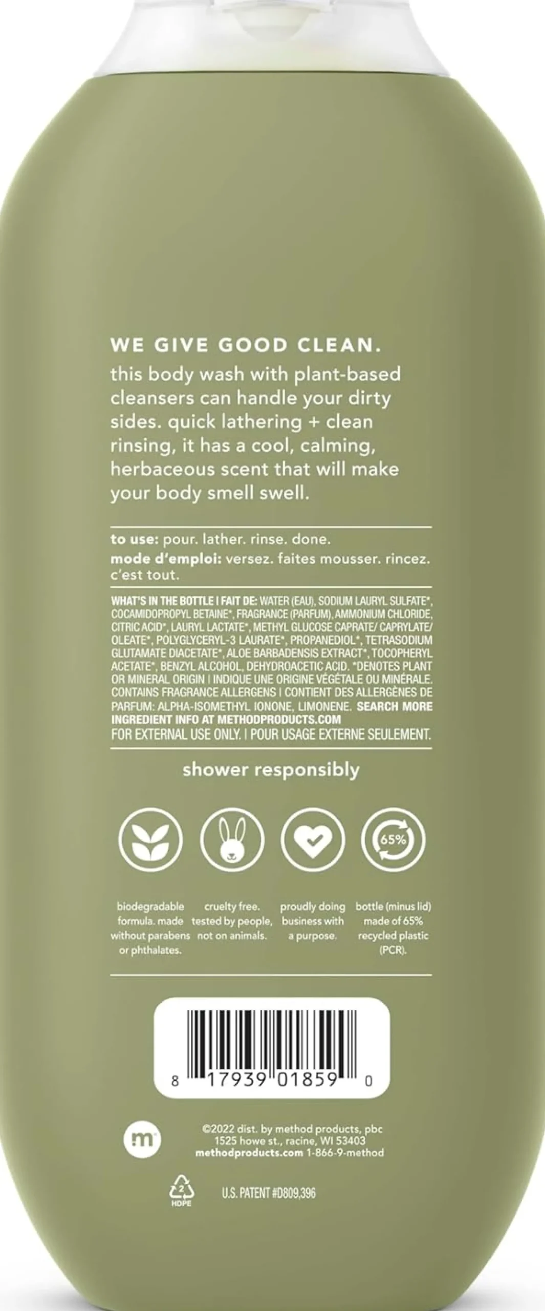 Best Body Wash Juniper + Sage Duschgel