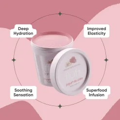 Online Body Yoghurt Raspberries & Almonds Everything Shower|Körperlotion