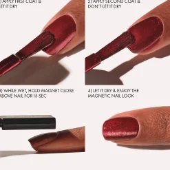Discount Bold Magnetic Nail Polish 030 Drawn To You Cat Eye Nagellack|Veganer Nagellack