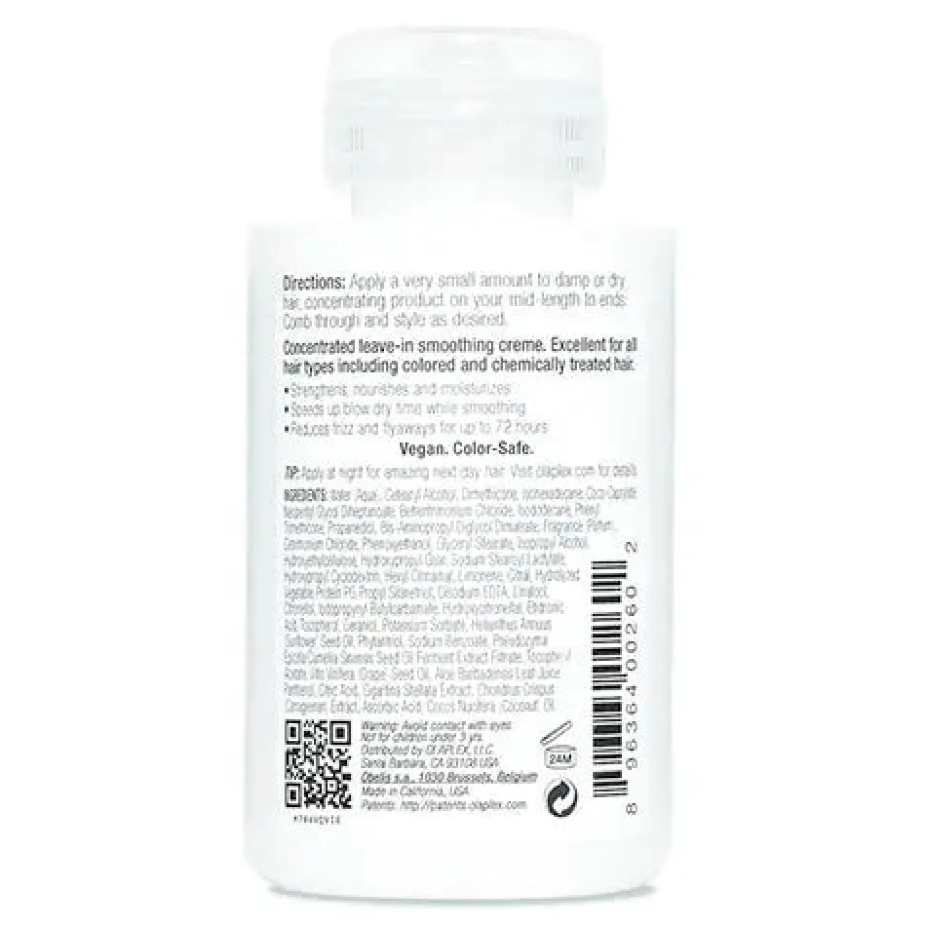 Bond Smoother Leave-In Reparitive Styling Cream No. 6 Hauptzutat|Hoofdingrediënt Haircare