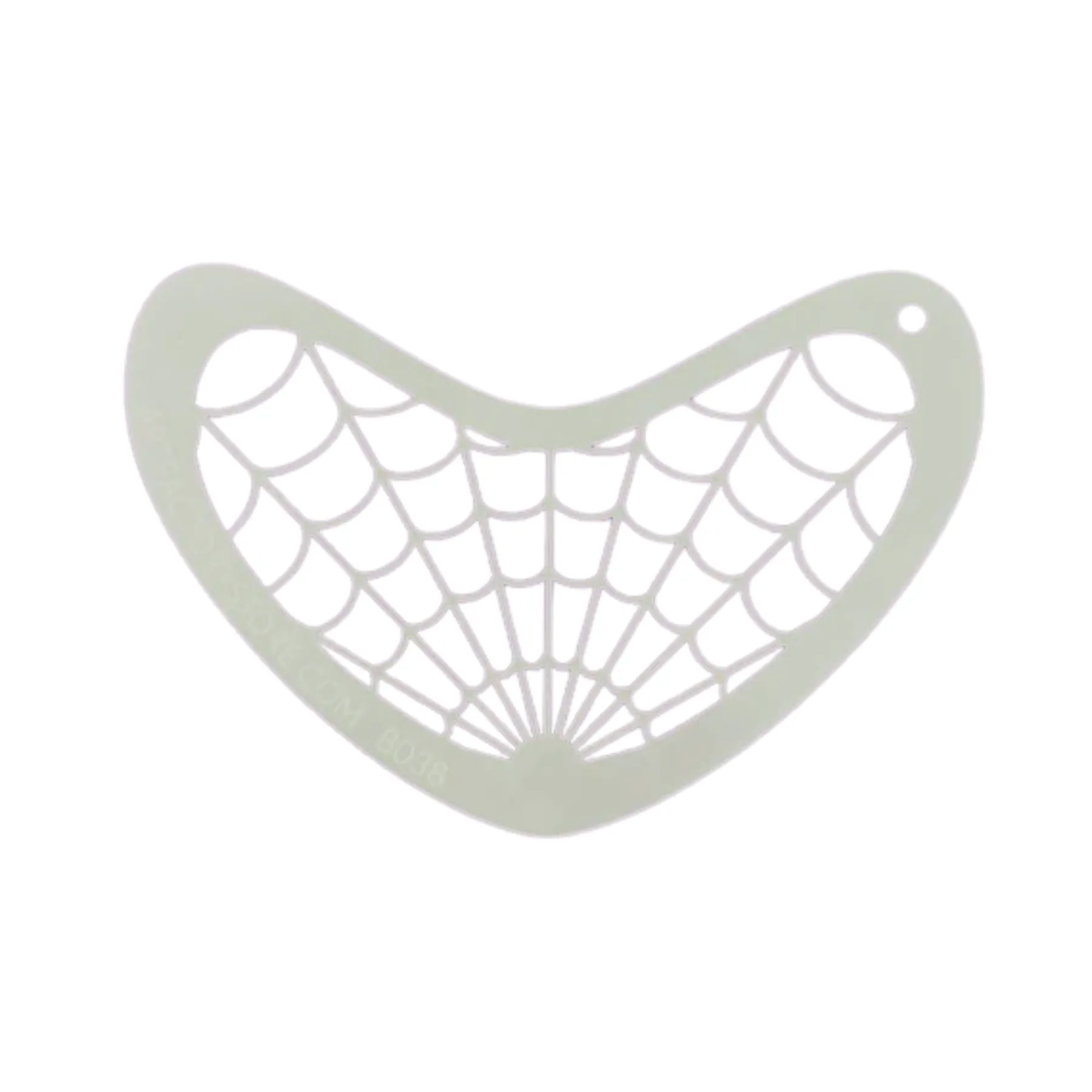 Best Boomerang Face Paint Stencil By Art Factory Spider Web Schminke|Schminke