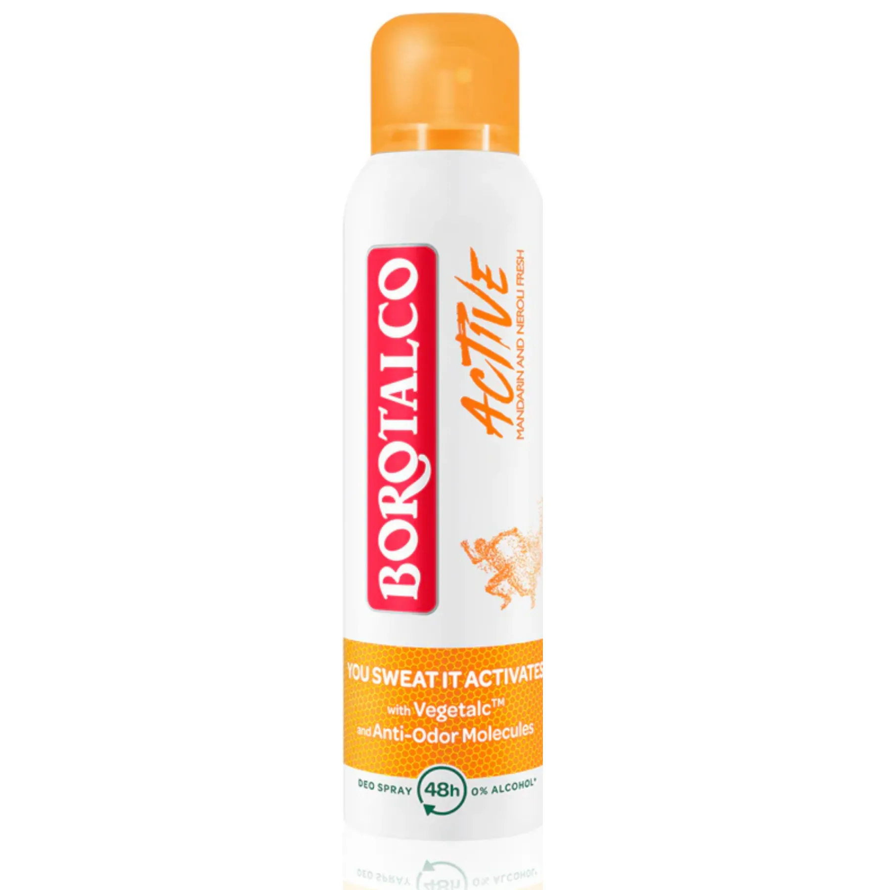 Clearance Active Deodorant Spray Mandarin and Neroli Scent Deodorant