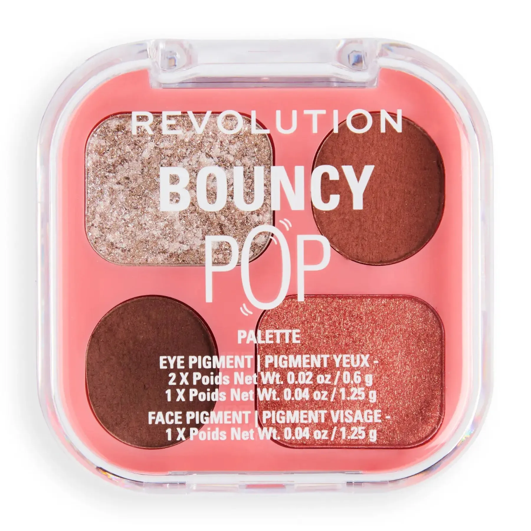 Bouncy Pop Shadow Palette Sunrise Lidschatten|Vegane Lidschatten