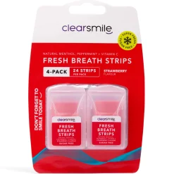 Discount Breath Strips Strawberry 4 Pack Zahnpasta