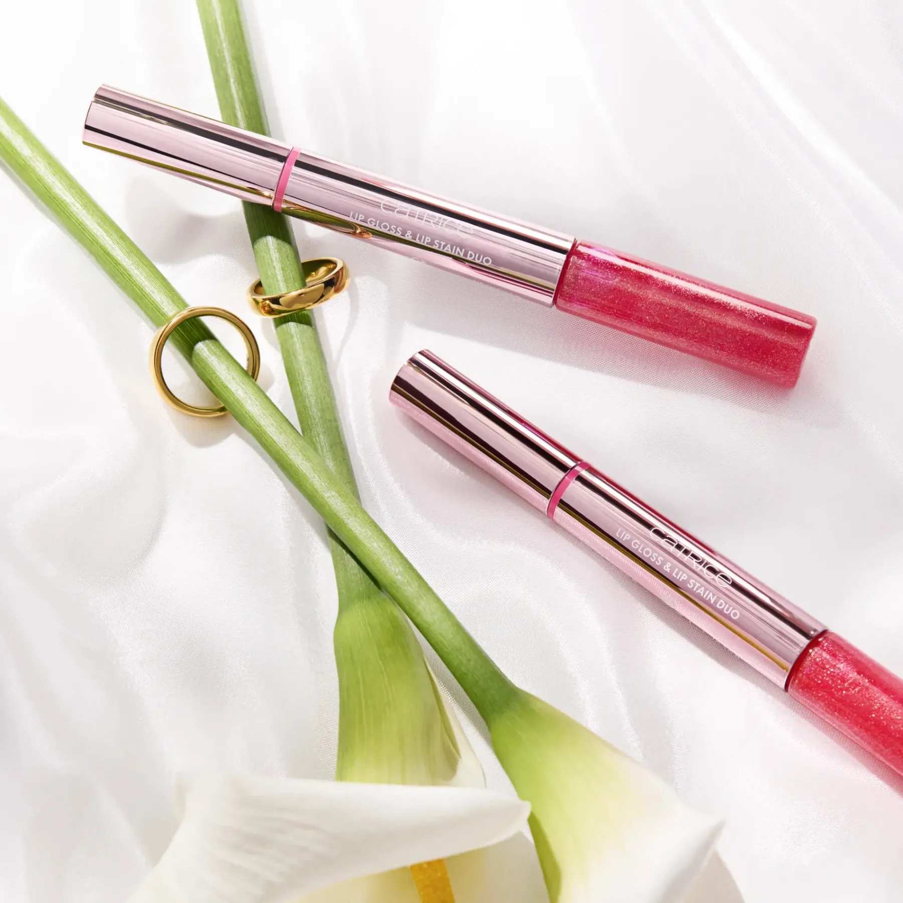 New Brides & Besties Lip Gloss & Lip Stain Duo C02 Pink(y) Promise Lipgloss|Lip Stain