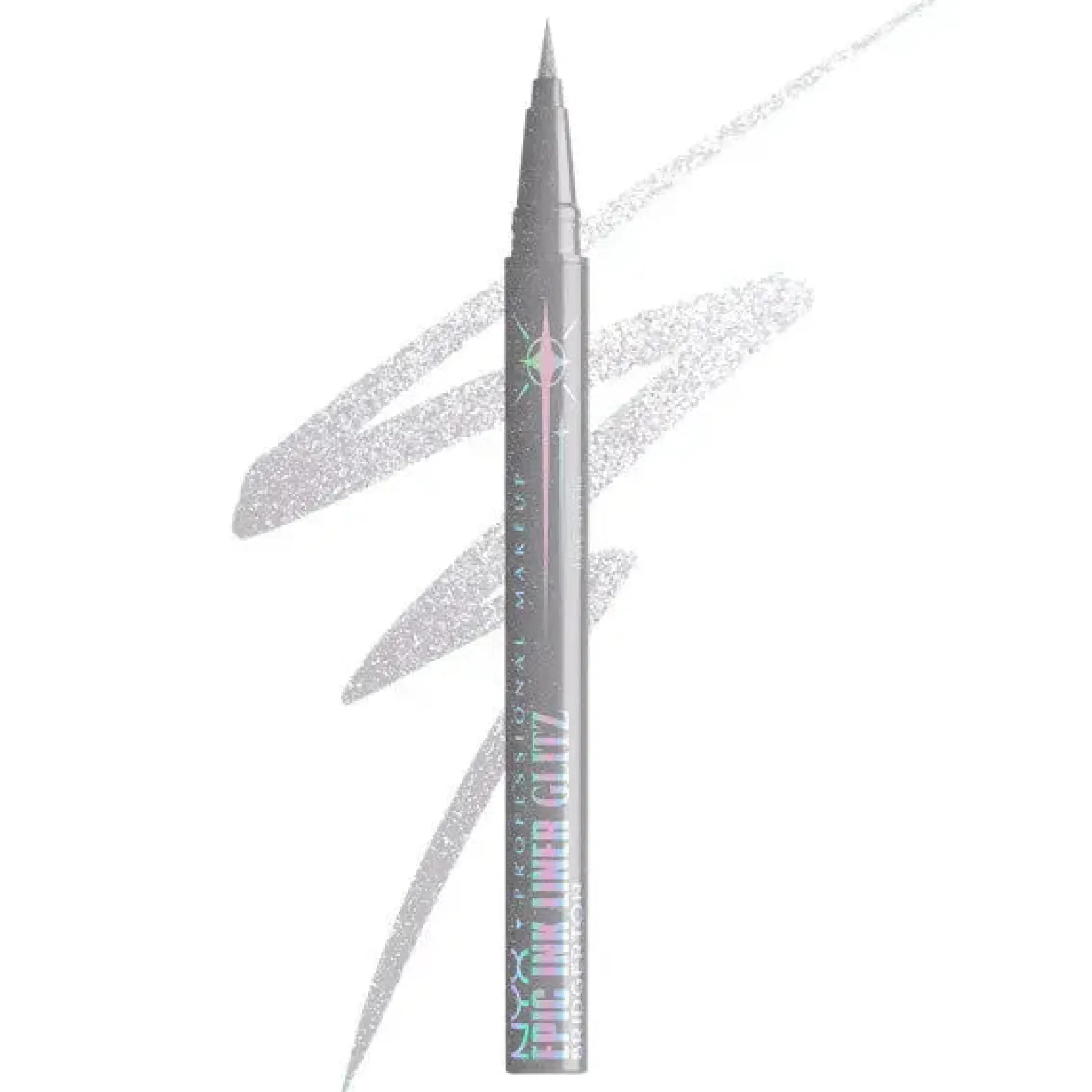 Sale Bridgerton Epic Ink Liner Glitz 01 Glitzed In Silver Vegan Eyeliner|Eyeliner