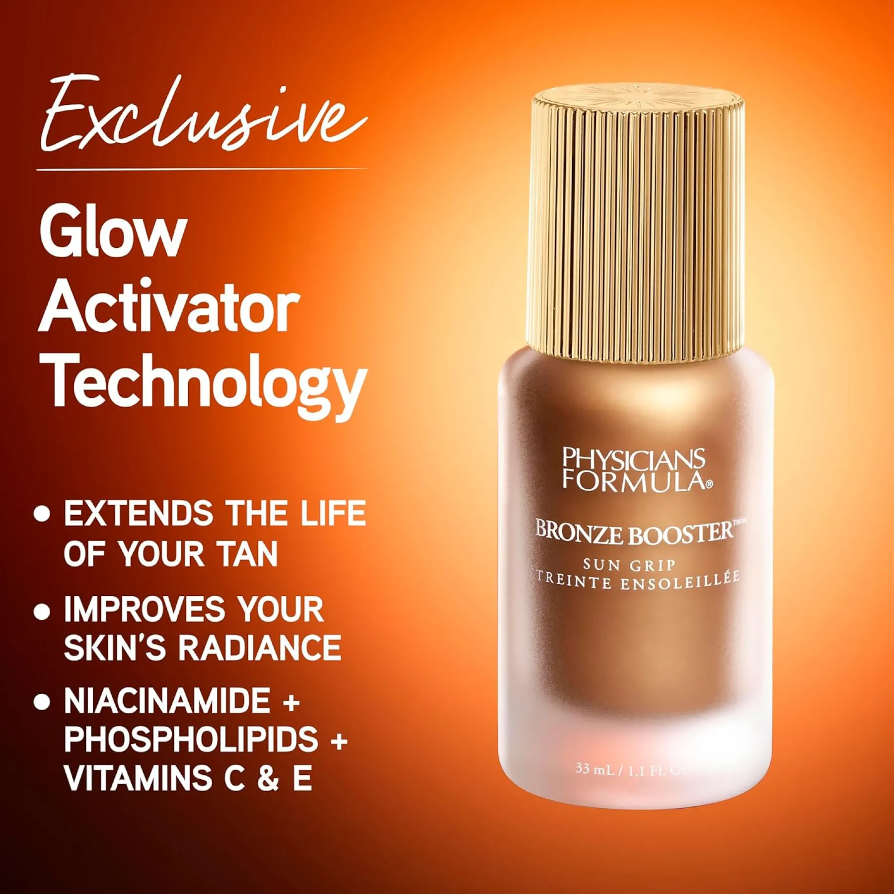 Sale Bronze Booster Sol Bronzing Primer Prime Make-Up Primer|Vegan Makeup Primer