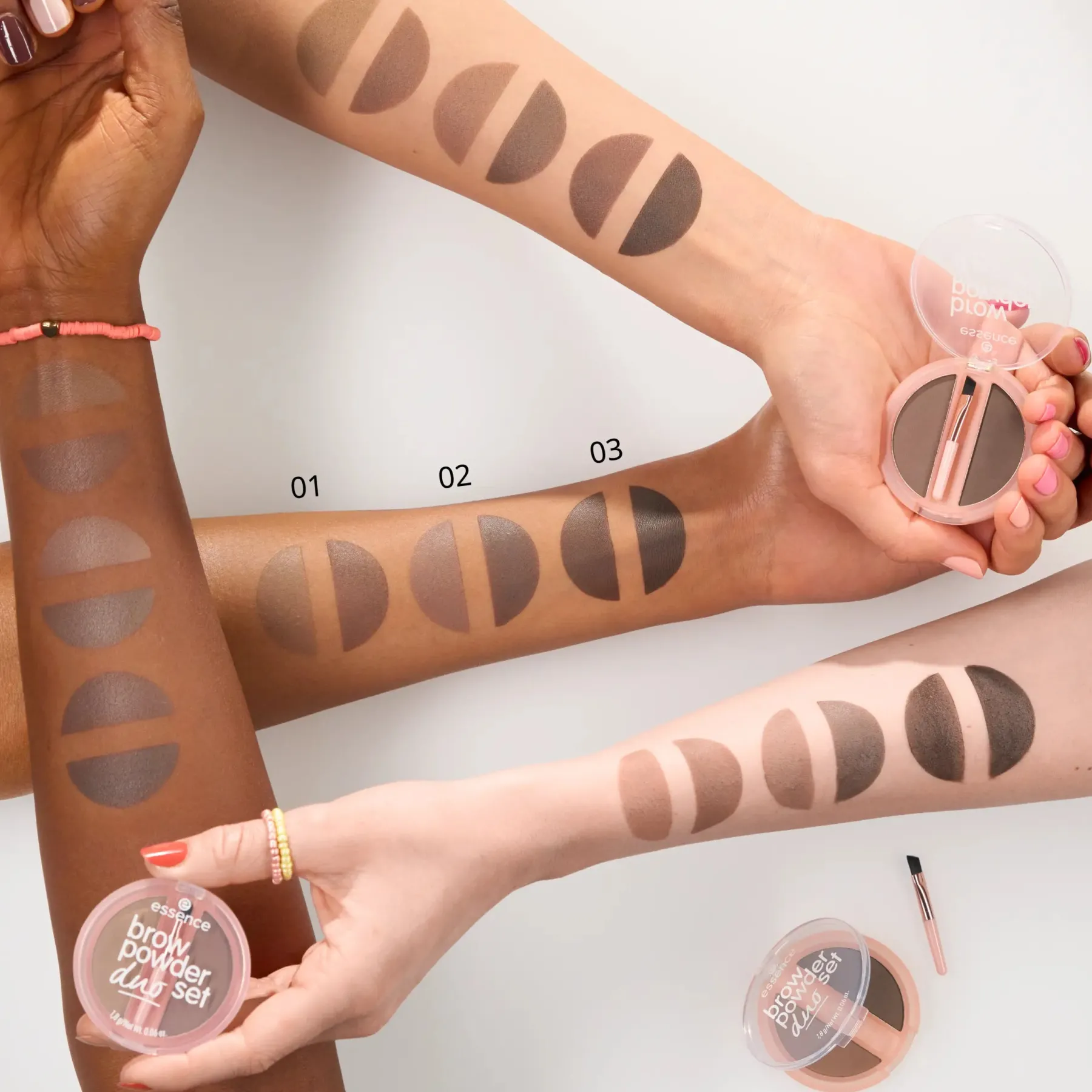 Best Brow Powder Duo Set Vegane Augenbrauen Produkten|Augenbrauen