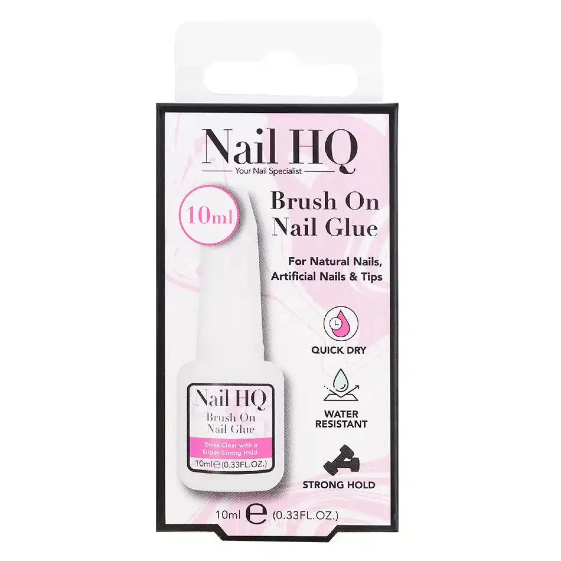 Clearance Brush on Nail Glue 10ml Veganer Nagellack|Nagelkleber