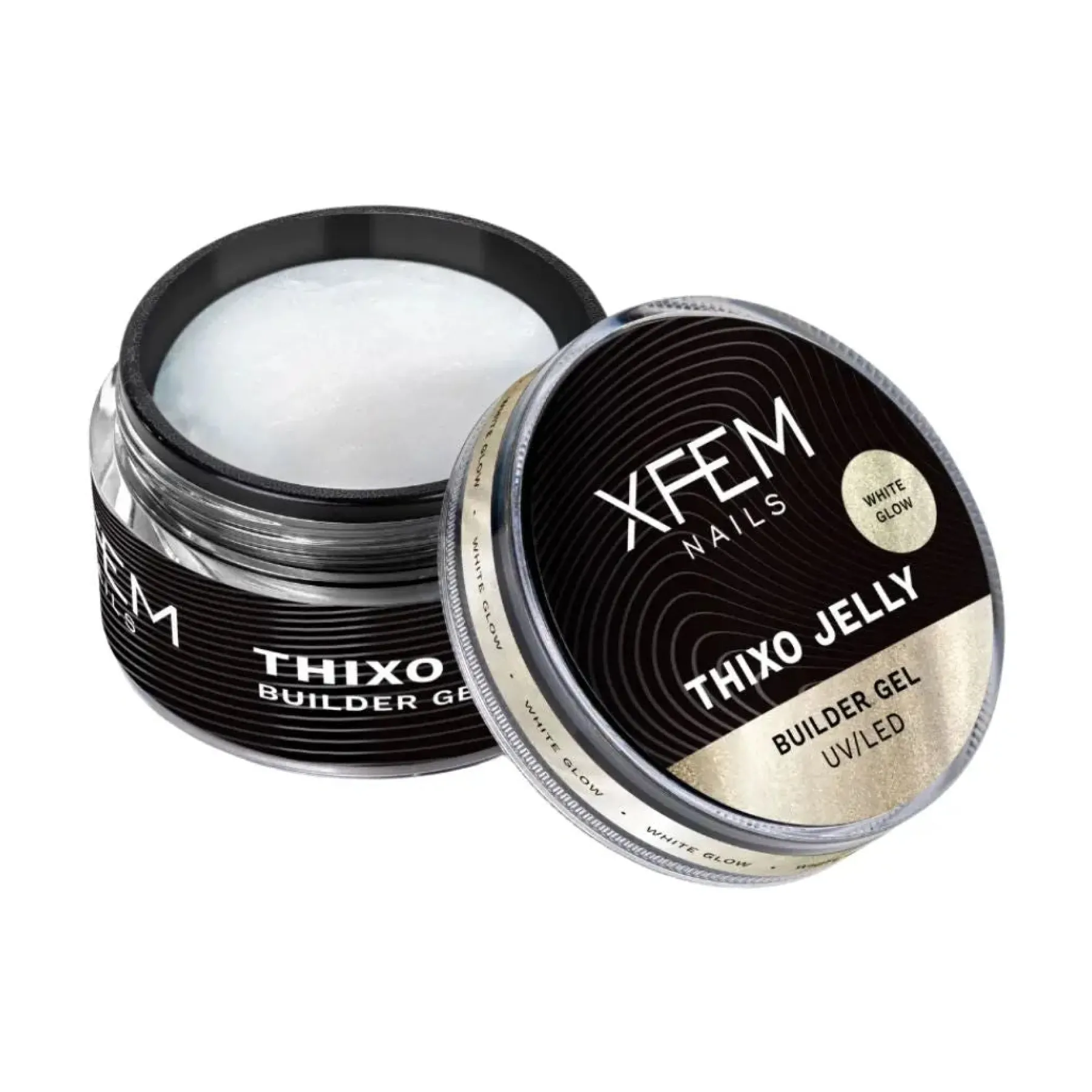 Outlet Builder Gel Thixo Jelly UV/LED White Glow 4. Builder Gels