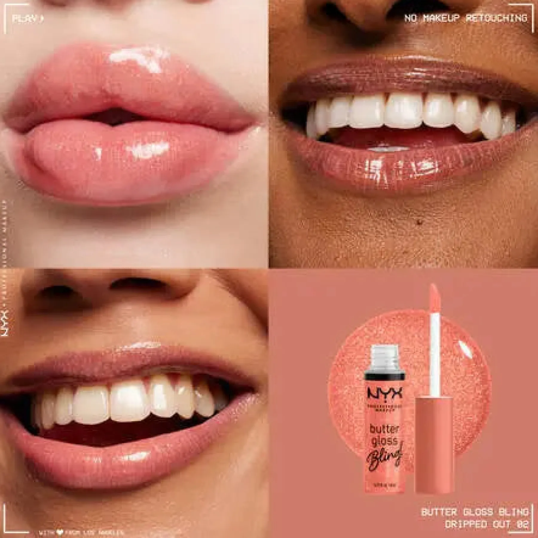 Butter Gloss Bling Dripped Out Lipgloss|Veganer Lipgloss
