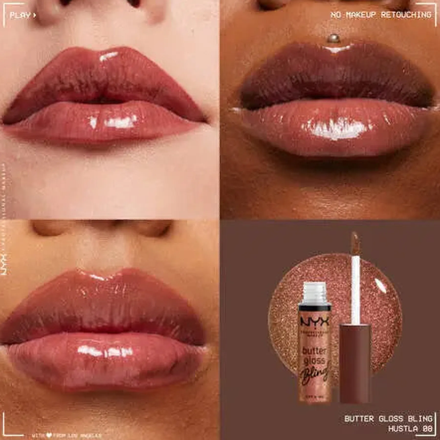 Clearance Butter Gloss Bling Hustla Lipgloss