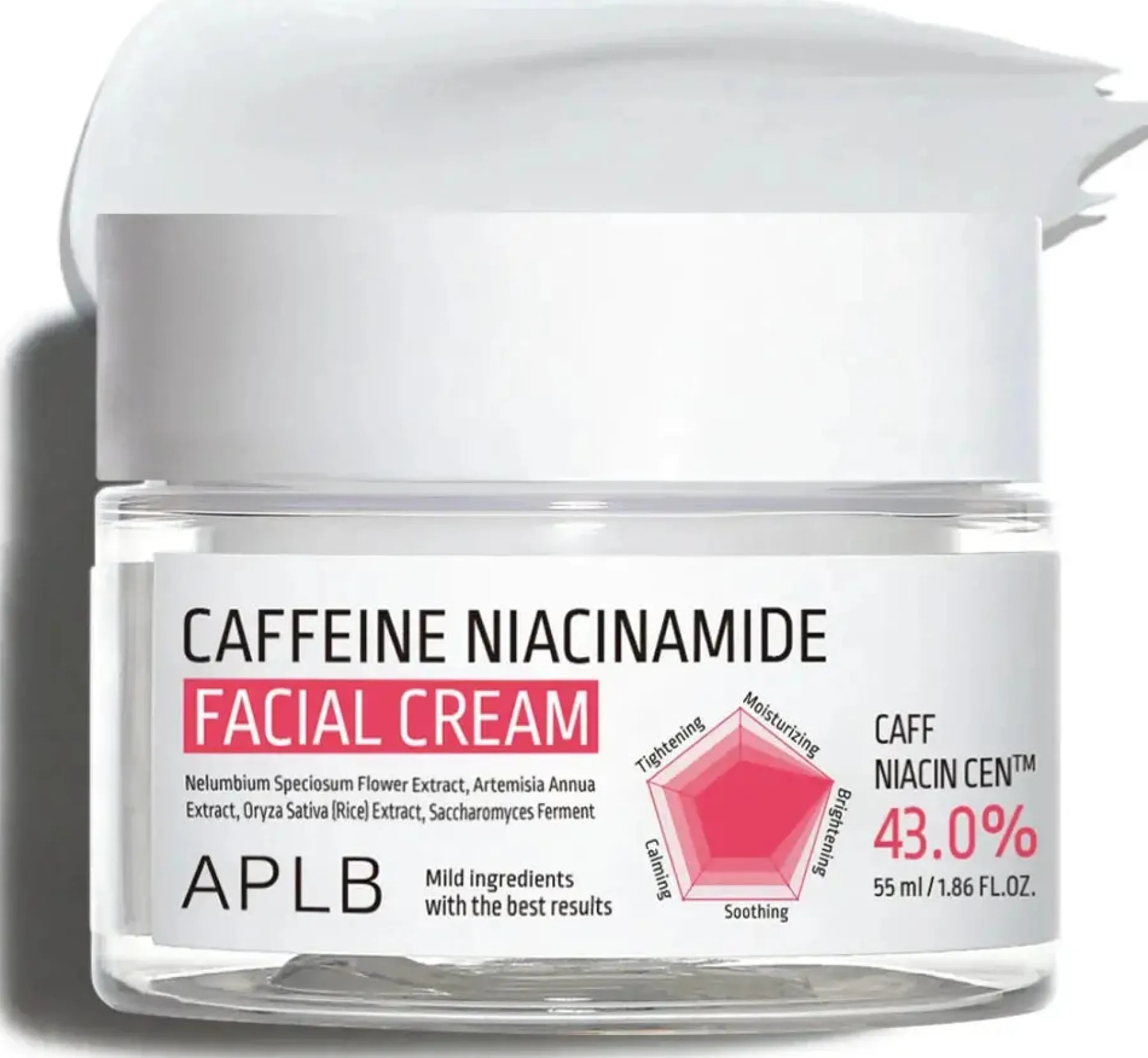 Clearance Caffeine Niacinamide Facial Cream Feuchtigkeitscremes|Hauptzutat