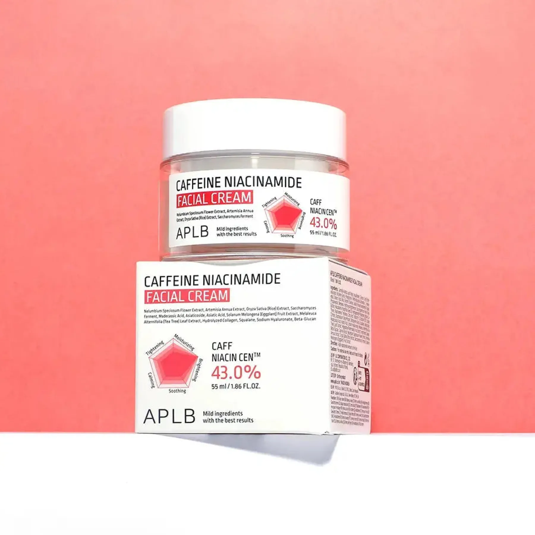Clearance Caffeine Niacinamide Facial Cream Feuchtigkeitscremes|Hauptzutat