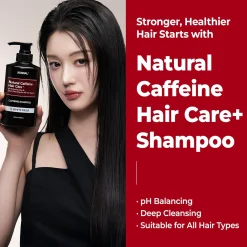New Caffeine Shampoo Cherry Blossom Korean Haarpflege|Shampoo