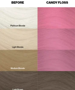 New 65 Candy Floss Haarfärbemittel|Vegane Haarpflege
