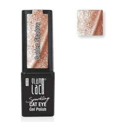 Best Cat Eye Gel Polish Sparkling Golden Shadow Veganer Nagellack|Cat Eye Gellack