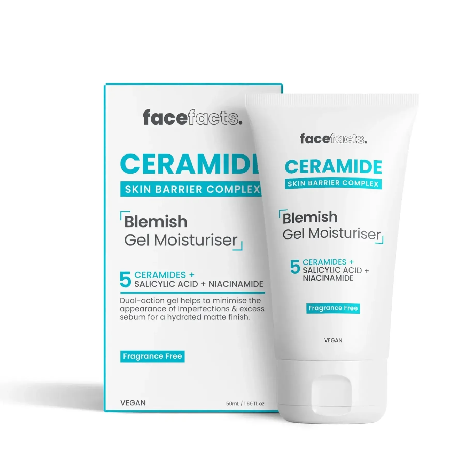 Ceramide Blemish Gel Moisturiser Vegan Pflege|Feuchtigkeitscremes