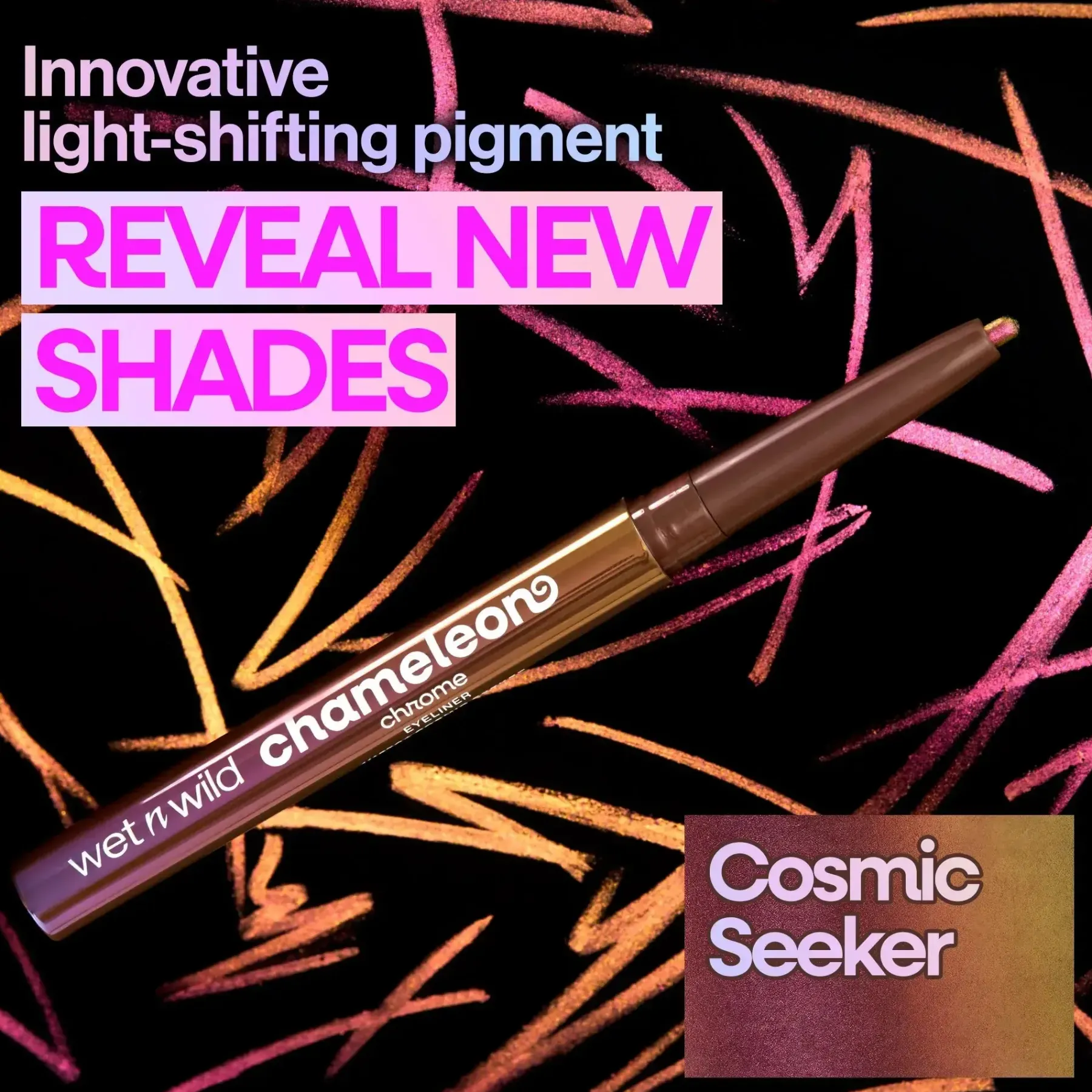 Best Chameleon Chrome Eyeliner Cosmic Seeker Vegan Eyeliner|Eyeliner