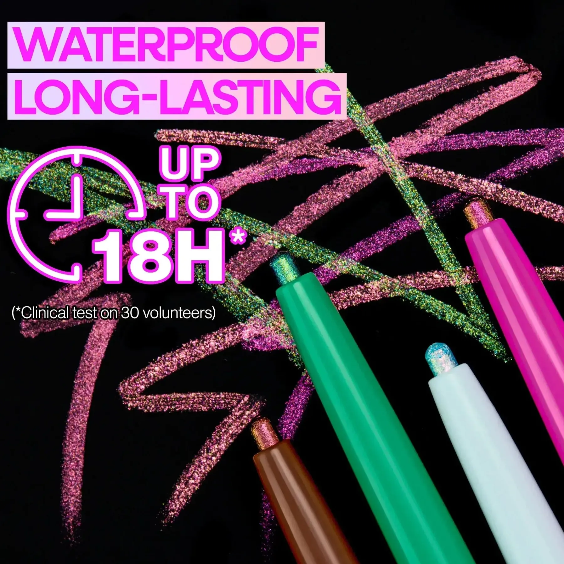 Discount Chameleon Chrome Eyeliner Electric Prism Vegan Eyeliner|Eyeliner
