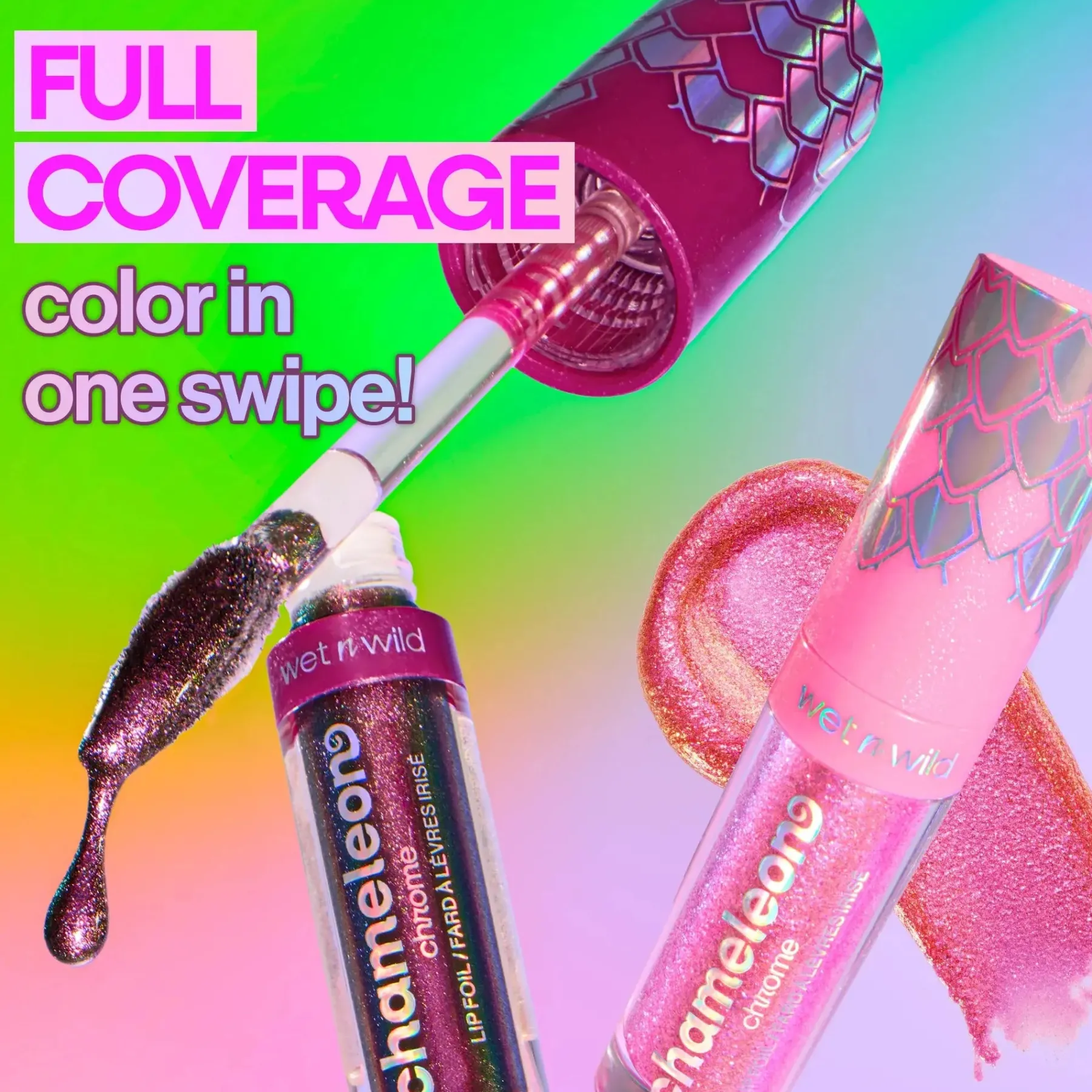 New Chameleon Chrome Lip Foil Halo's Way Lipgloss|Veganer Lipgloss