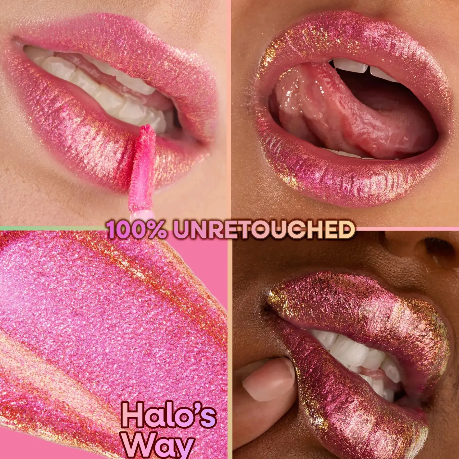 New Chameleon Chrome Lip Foil Halo's Way Lipgloss|Veganer Lipgloss