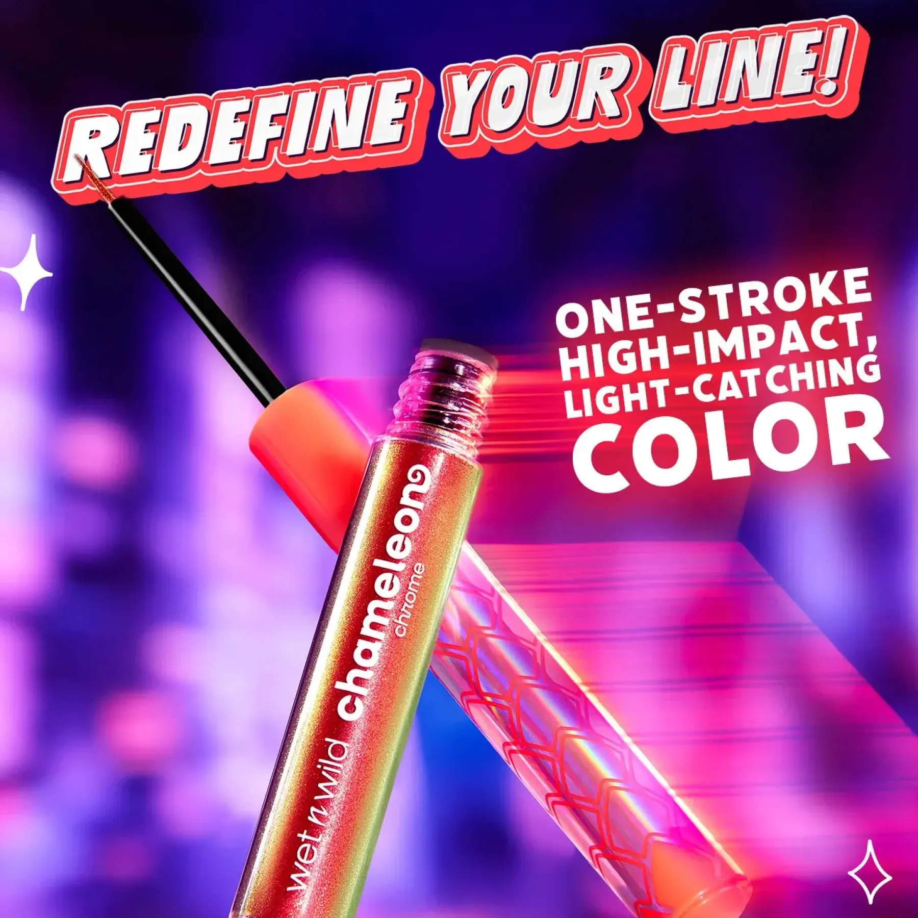 Best Chameleon Chrome Liquid Eyeliner Turbo Dream Vegan Eyeliner|Eyeliner