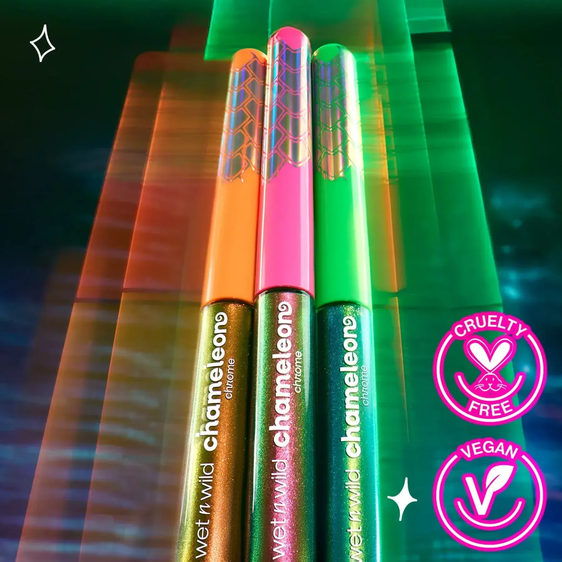 Best Chameleon Chrome Liquid Eyeliner Turbo Dream Vegan Eyeliner|Eyeliner