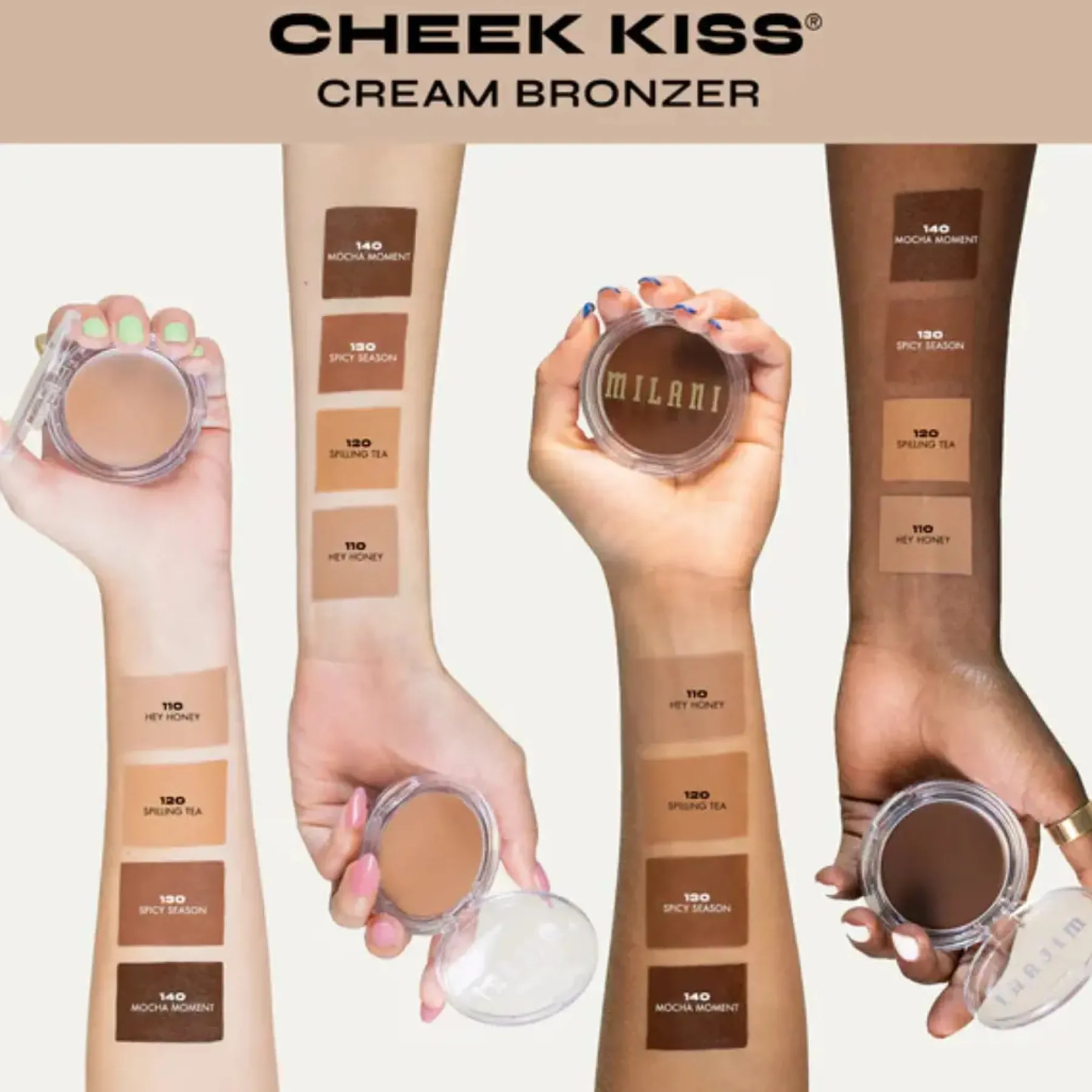 New Cheek Kiss Cream Bronzer 130 Spicy Season Bronzer
