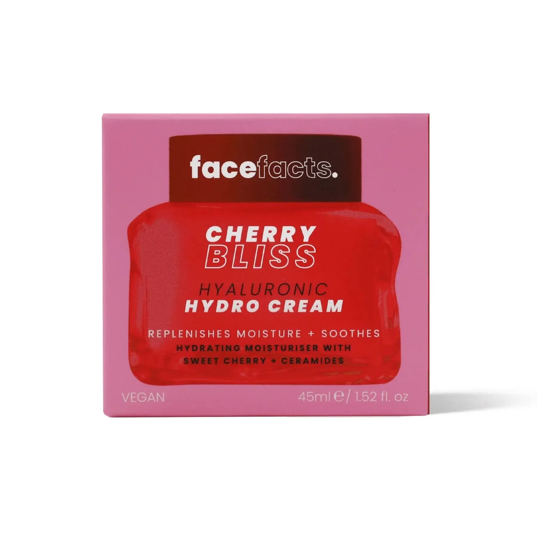 Outlet Cherry Bliss Hyaluronic Hydro Cream Vegan Pflege|Feuchtigkeitscremes