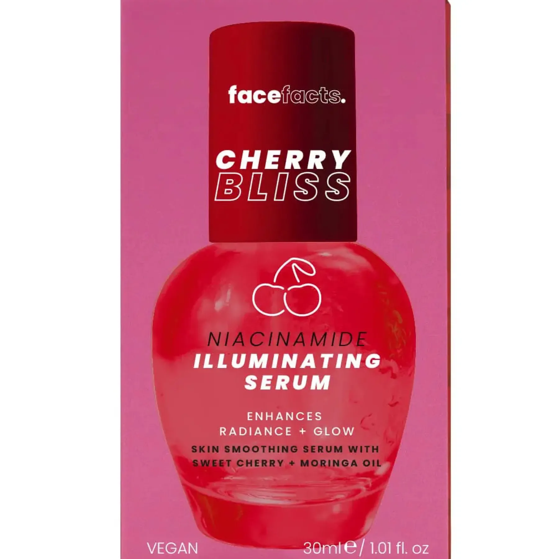 Hot Cherry Bliss Niacinamide Illuminating Serum Vegan Pflege|Problemlösende Seren