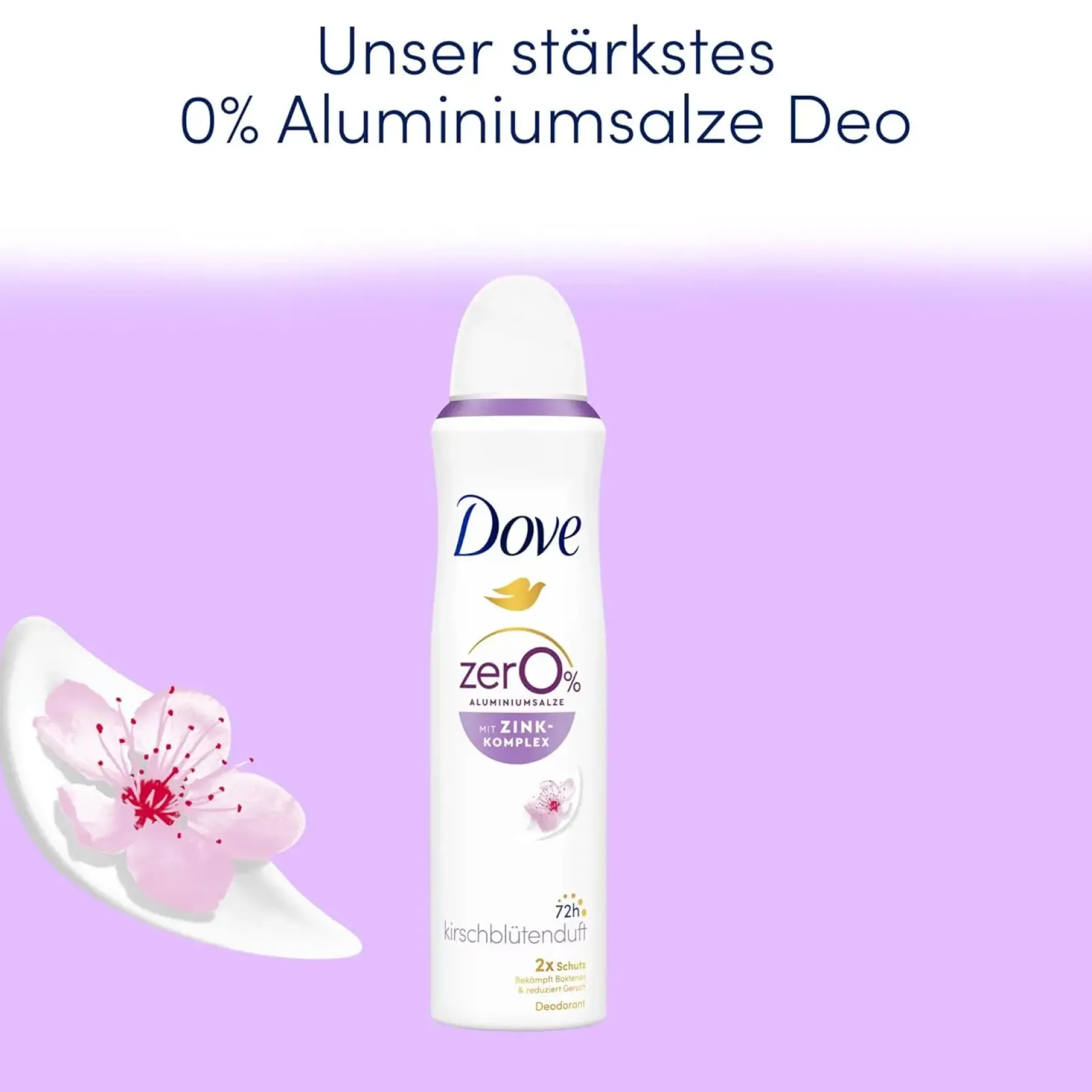 Outlet Cherry Blossom Scent Deodorant Spray with Nourishing Zinc Complex Deodorant