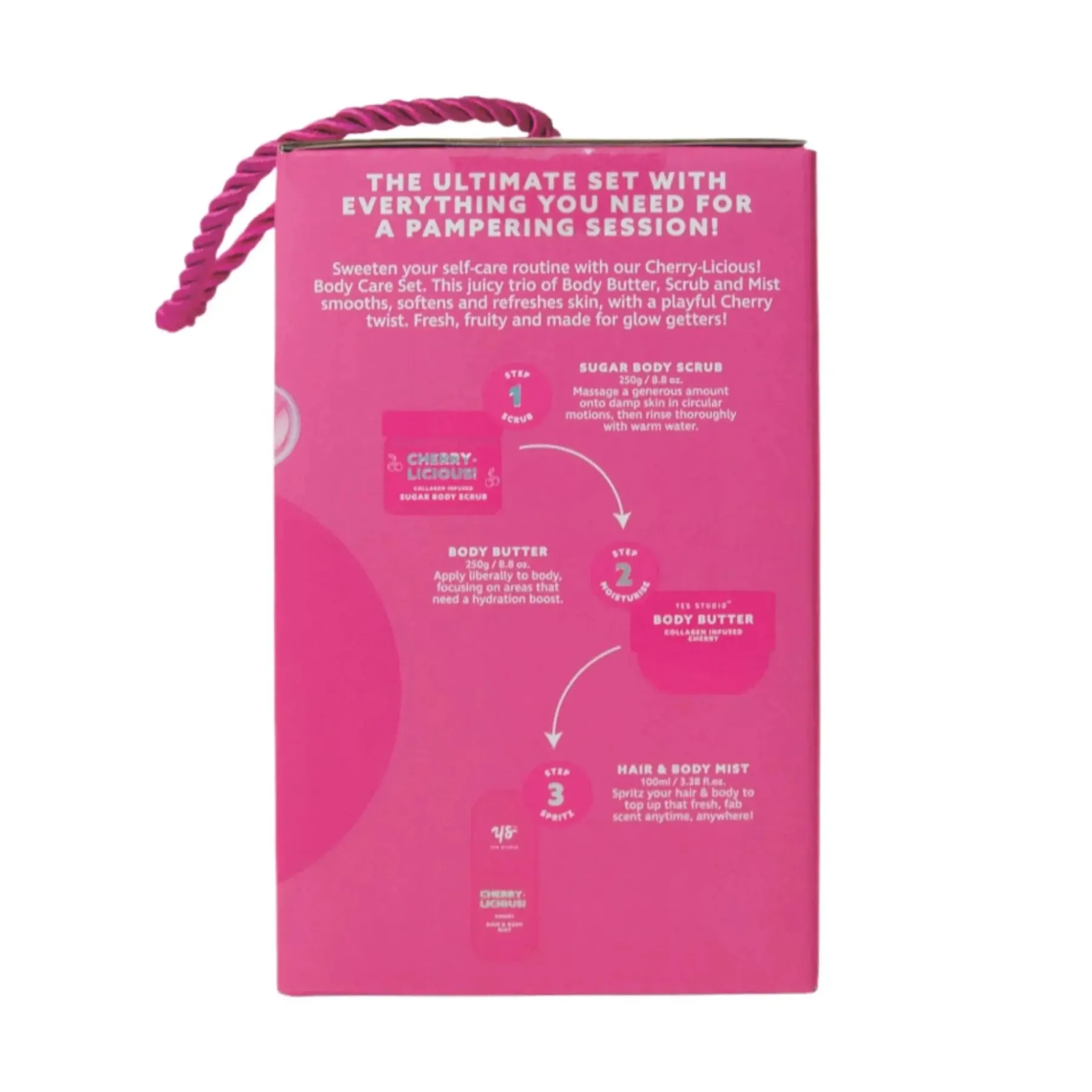 Clearance Cherrylicious Body Care Gift Set Hautpflege-Routinen & Sets
