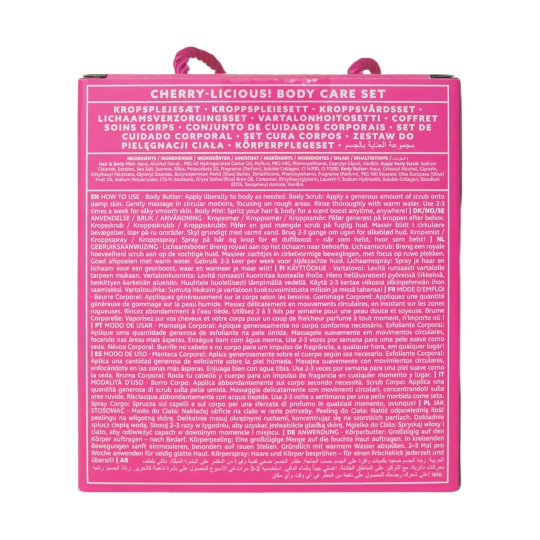 Clearance Cherrylicious Body Care Gift Set Hautpflege-Routinen & Sets